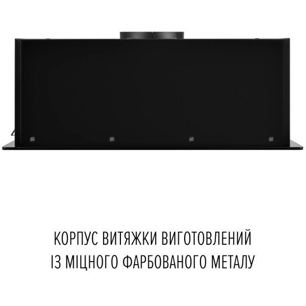 Фото - Витяжка вбудована Perfelli NUOVA 6JWRBM NERO SILENZIO